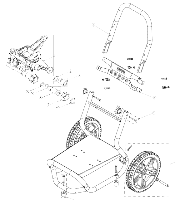 KARCHER G2900X pressure washer diy repair parts